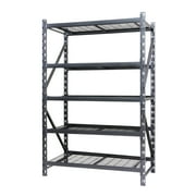 RUGGED RACK Heavy Duty 5-Shelf Metal Rack Wire Decking, 1000lb Per Shelf