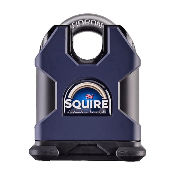 Squire Stronghold SS65CS Closed Shackle Padlock – 65mm Boron Steel Heavy Duty High Security Lock