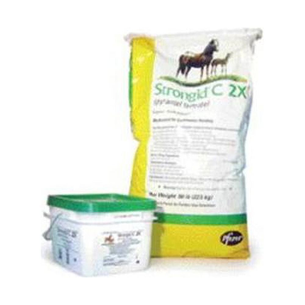 Strongid C 2X PFG917 Equine Anthelmintic DeWormer For Horse, 10 lb