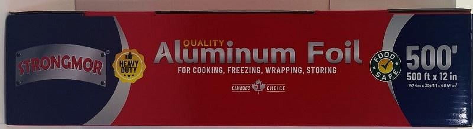Strongmor Aluminum Foil Heavy Duty 500ft X 12in