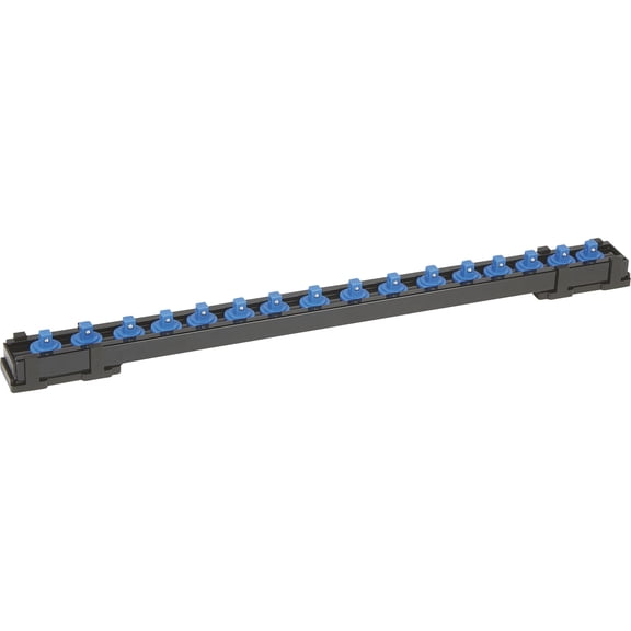 Strongway 1/4in.-Drive Magnetic Socket Rail