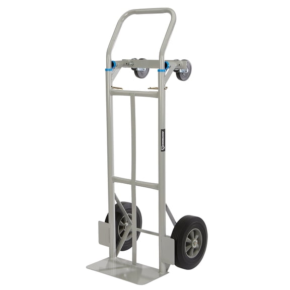 Strongway 2-In-1 Convertible Hand Truck, 600-Lb. Capacity, 47.24in.H