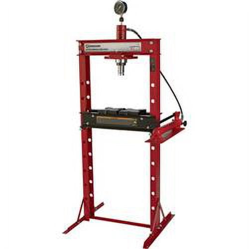 Strongway 46271 Hydraulic Shop Press with Gauge - 20 Ton Capacity