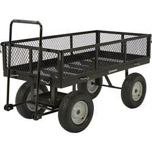 Strongway 46439 Heavy Duty Jumbo Crate Wagon - 60 x 31. 50 inch 2200 lbs Capacity