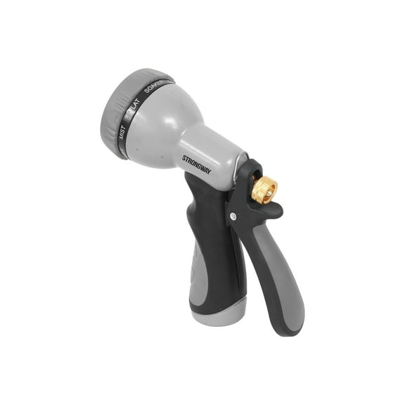 Strongway 9-Mode Garden Hose Nozzle Spray Gun, 3/4in. Connection, 60 PSI, Model# 202506013001