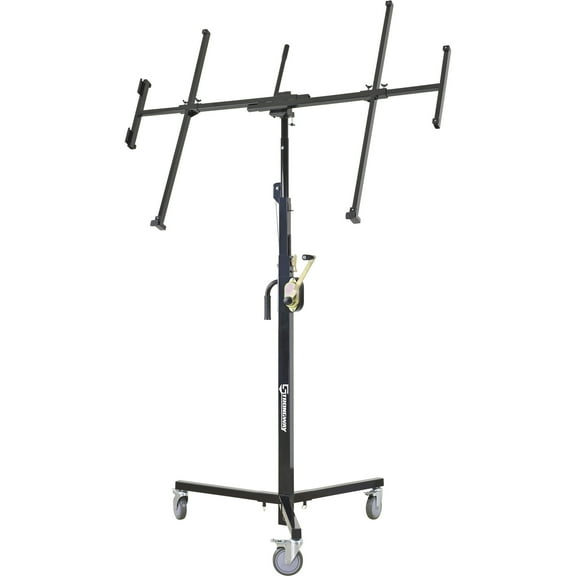 Strongway Drywall Hoist, 15ft. Lift, 150-Lb. Capacity, 360° Rotating Platform, Holds Panels Up to 4ft. x 16ft.