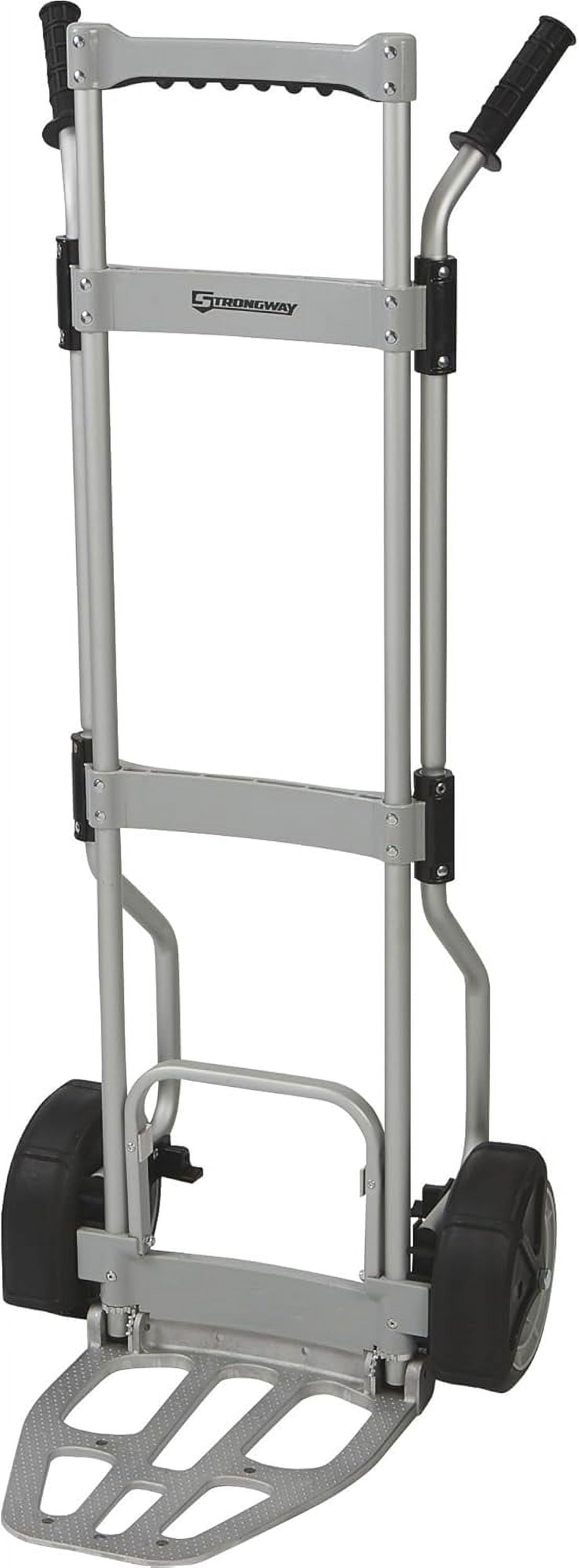 Strongway Folding Aluminum Hand Truck - 600-Lb. Capacity
