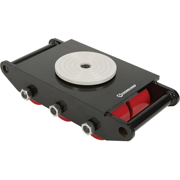 Strongway Machinery Mover with 360 Rotation, 17,600-Lb. Capacity, 6 Rollers, Model# CRA-8