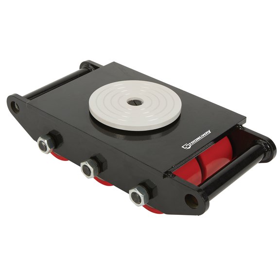 Strongway Machinery Mover with 360 Rotation, 17,600-Lb. Capacity, 6 Rollers