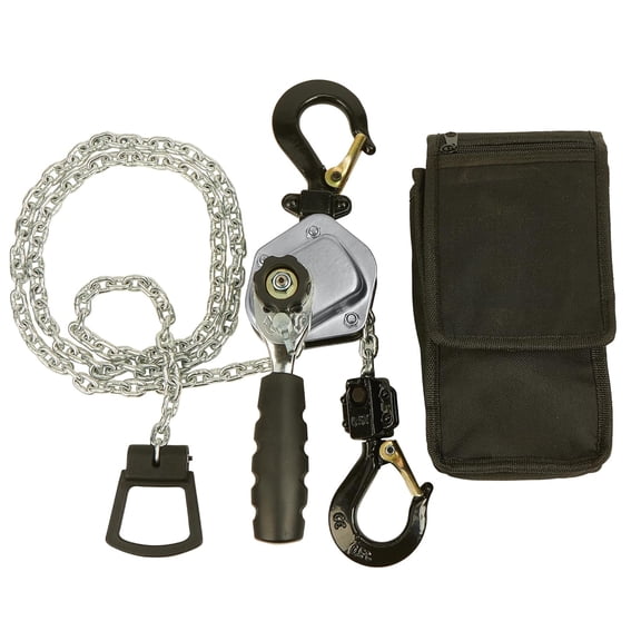 Strongway Mini Lever Chain Hoist, 1100-Lb. Capacity, 5ft. Lift, Model# VD500KG1.5M