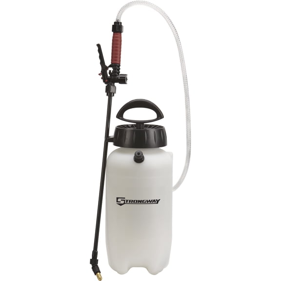 Strongway Poly Sprayer, 2-Gal. Tank, 45 PSI, 0.4 GPM, SureSpray Anti-Clog Filter