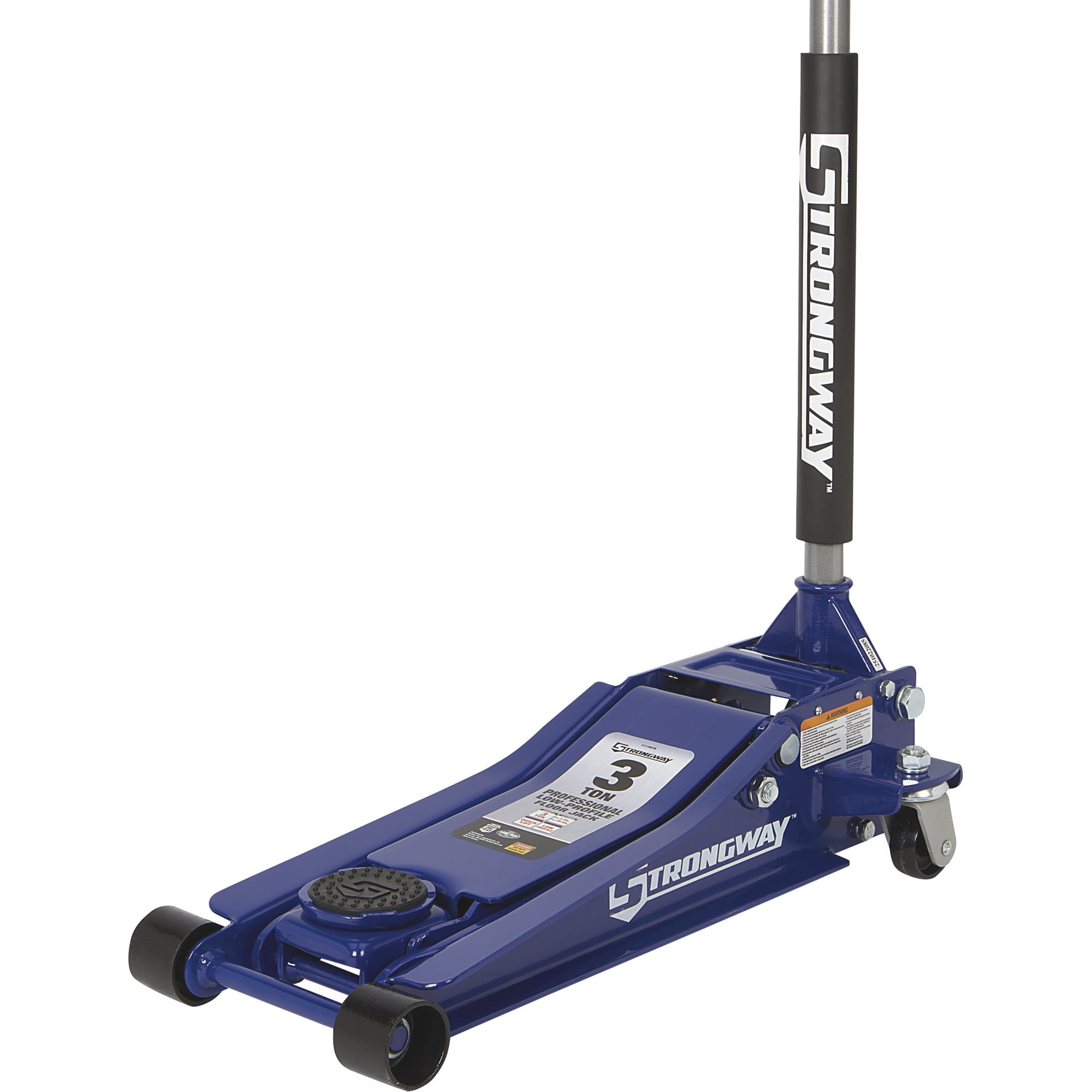 Strongway Professional LowProfile Service Floor Jack, 3Ton Capacity