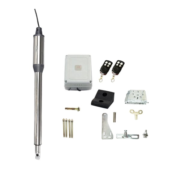 Strongway Single-Swing Automatic Gate Opener - 12ft.L, 450-Lb. Capacity ,Easy to Install