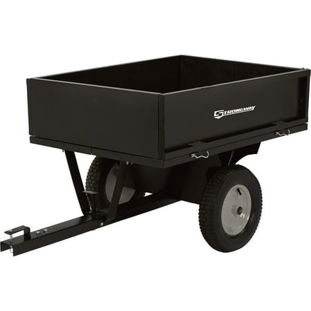 Strongway Steel ATV Trailer, 500-Lb. Capacity, 10 Cu. Ft.