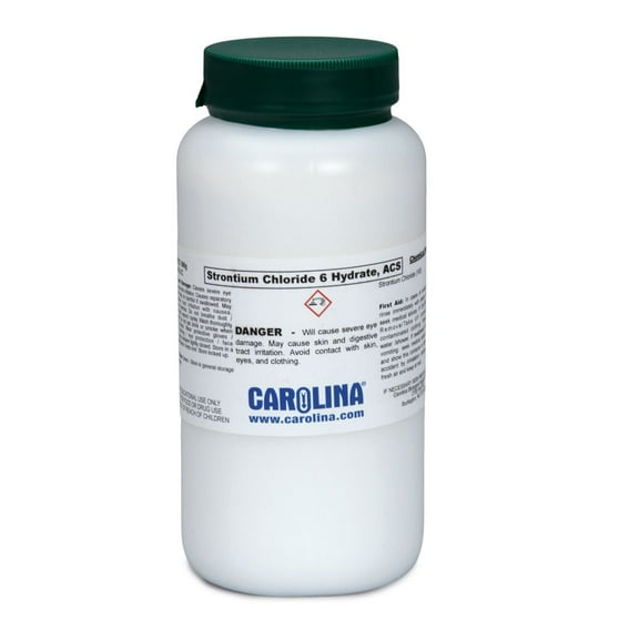 Strontium Chloride, Hexahydrate, Reagent Grade, 500 G