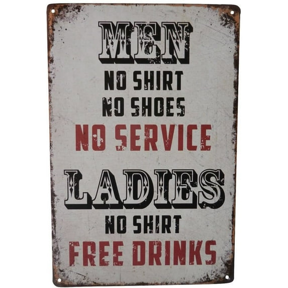 Strosportsandtech Beer Alcohol Free Drinks Funny Tin Sign Bar Pub Diner Cafe Wall Decor Home Decor Art Metal Retro Vintage Poster