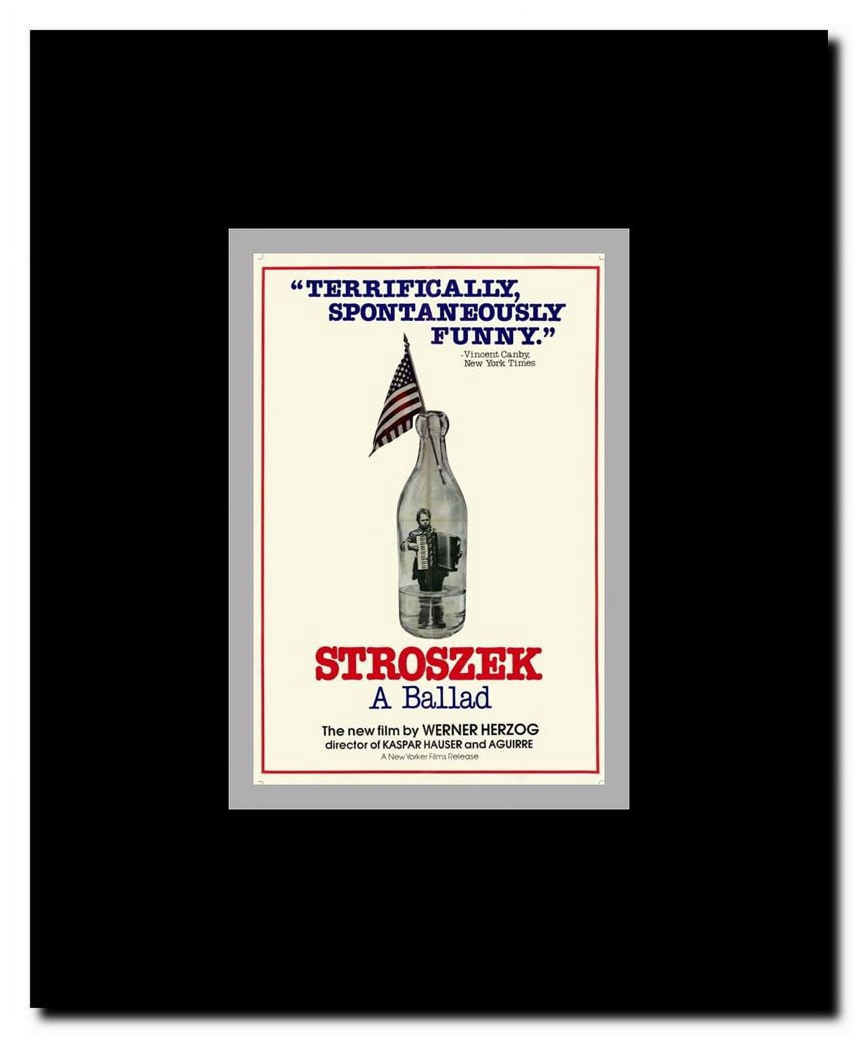 Stroszek Framed Movie Poster