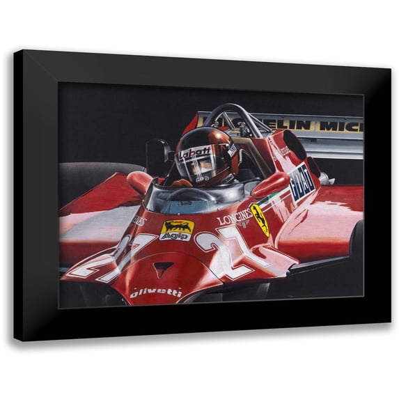Strothers, Todd 24x19 Black Modern Framed Museum Art Print Titled - Villeneuve