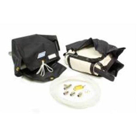 Stroud Safety STR4304804-01-04 Pro Stock Drag Parachute 180-200 MPH Air Launcher Nylon Pack & Pilot Parachute - Blue