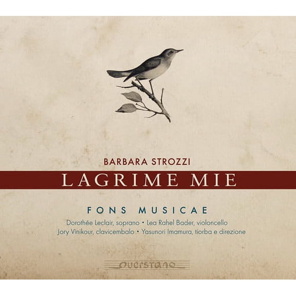 Strozzi / Fons Musicae - Lagrime Mie - Music & Performance - CD