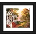 thumbnail image 1 of Strubel, Klaus 14x12 Black Ornate Wood Framed with Double Matting Museum Art Print Titled - A Little Piece of Heaven, 1 of 4