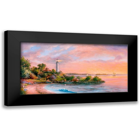 Strubel, Klaus 18x11 Black Modern Framed Museum Art Print Titled - Cape Paradise