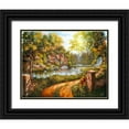 thumbnail image 1 of Strubel, Klaus 24x20 Black Ornate Wood Framed with Double Matting Museum Art Print Titled - Summer Gold, 1 of 4