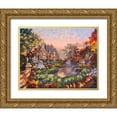 thumbnail image 1 of Strubel, Klaus 24x20 Gold Ornate Wood Framed with Double Matting Museum Art Print Titled - Morning Splendor, 1 of 4