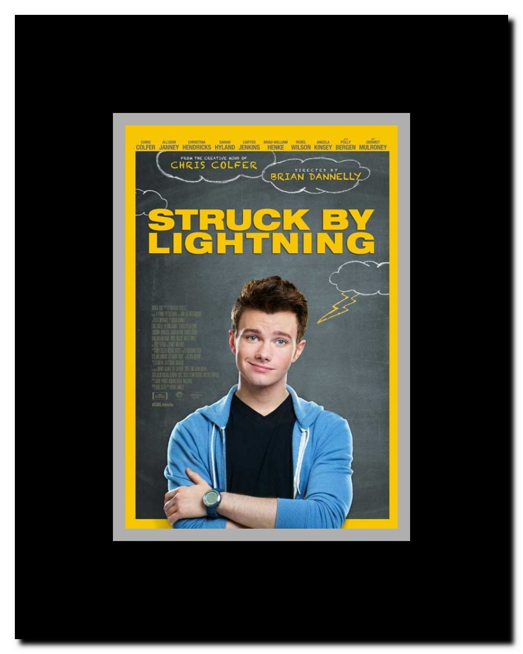 Struck By Lightning Framed Movie Poster