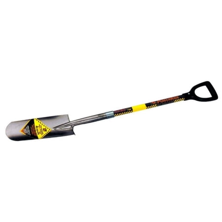 Structron Drain Spade Yellow Fiberglass Handle D-Grip
