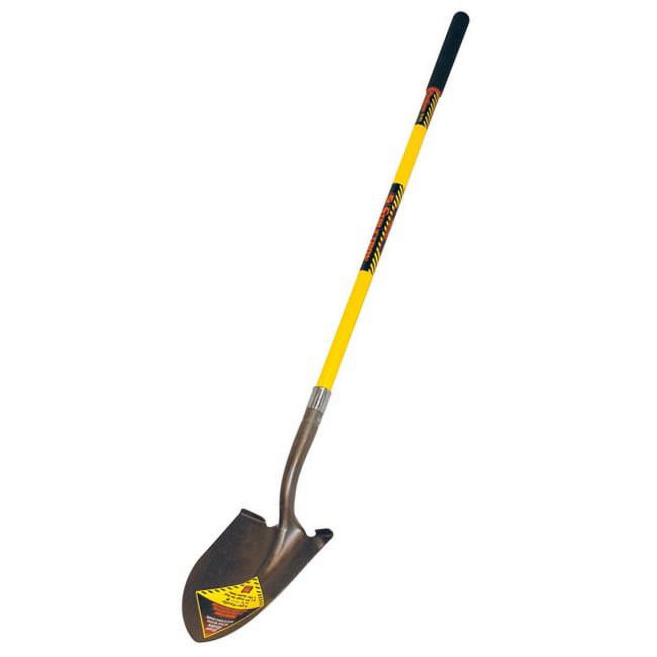 Structron S600 Power Series 49560 Shovel, 11-1/2 in L x 9-1/2 in W Blade, Fiberglass Handle - image 1 of 1