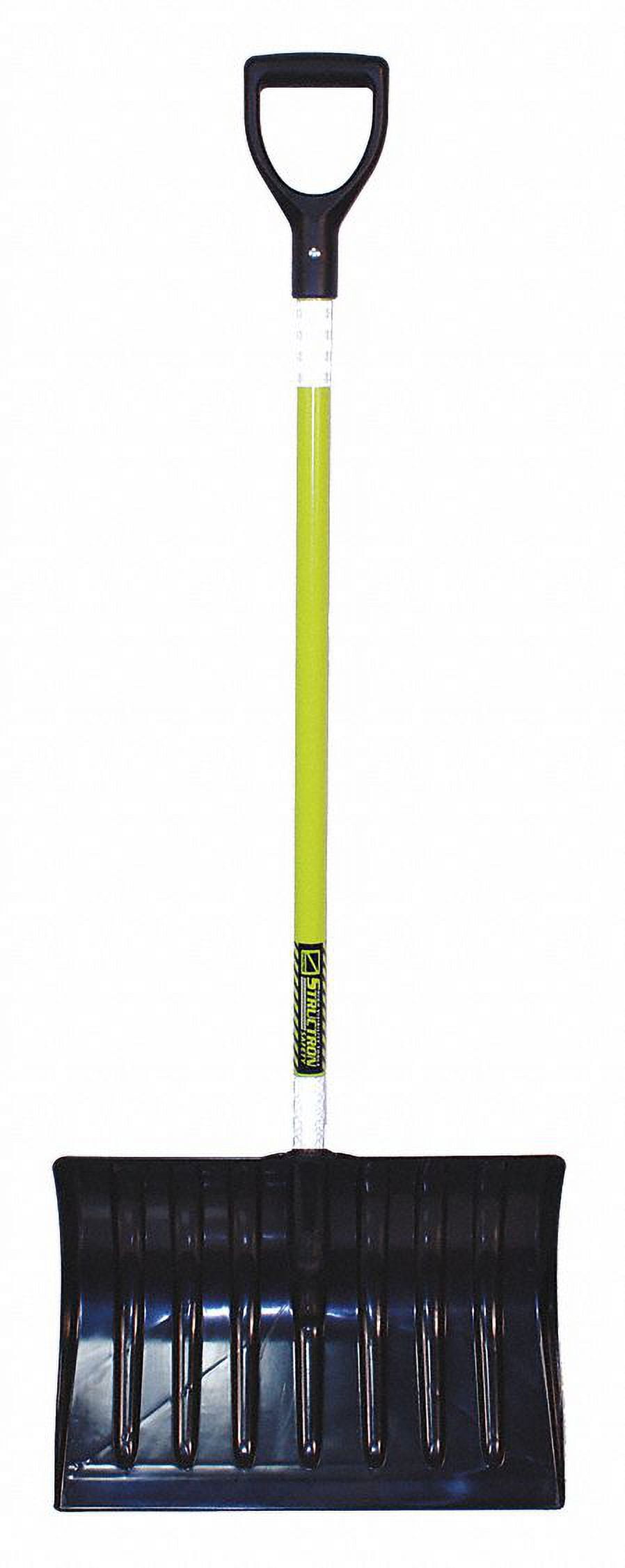 Structron Snow Shovel,Polycarbonate Blade,18" W 96849GRA