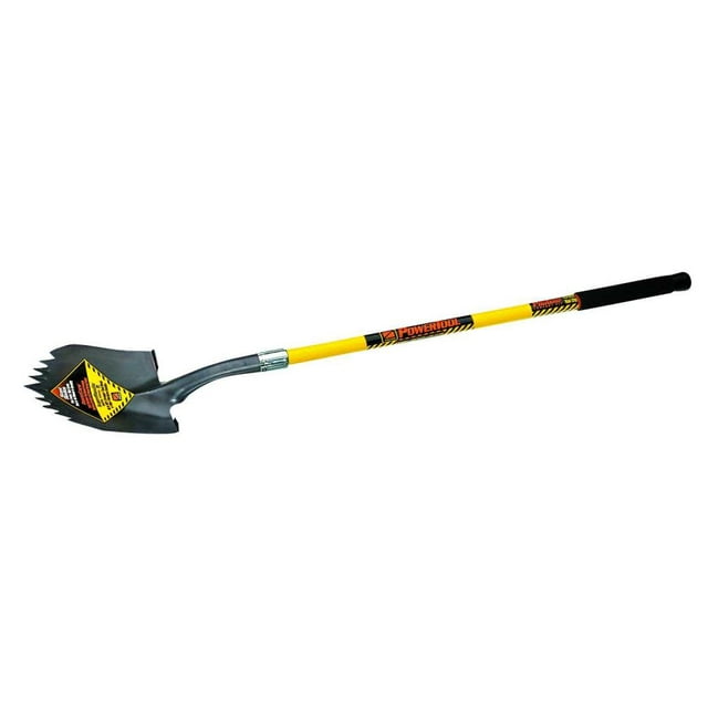 Structron Super Shovel Yellow Fiberglass Handle Cushion Grip