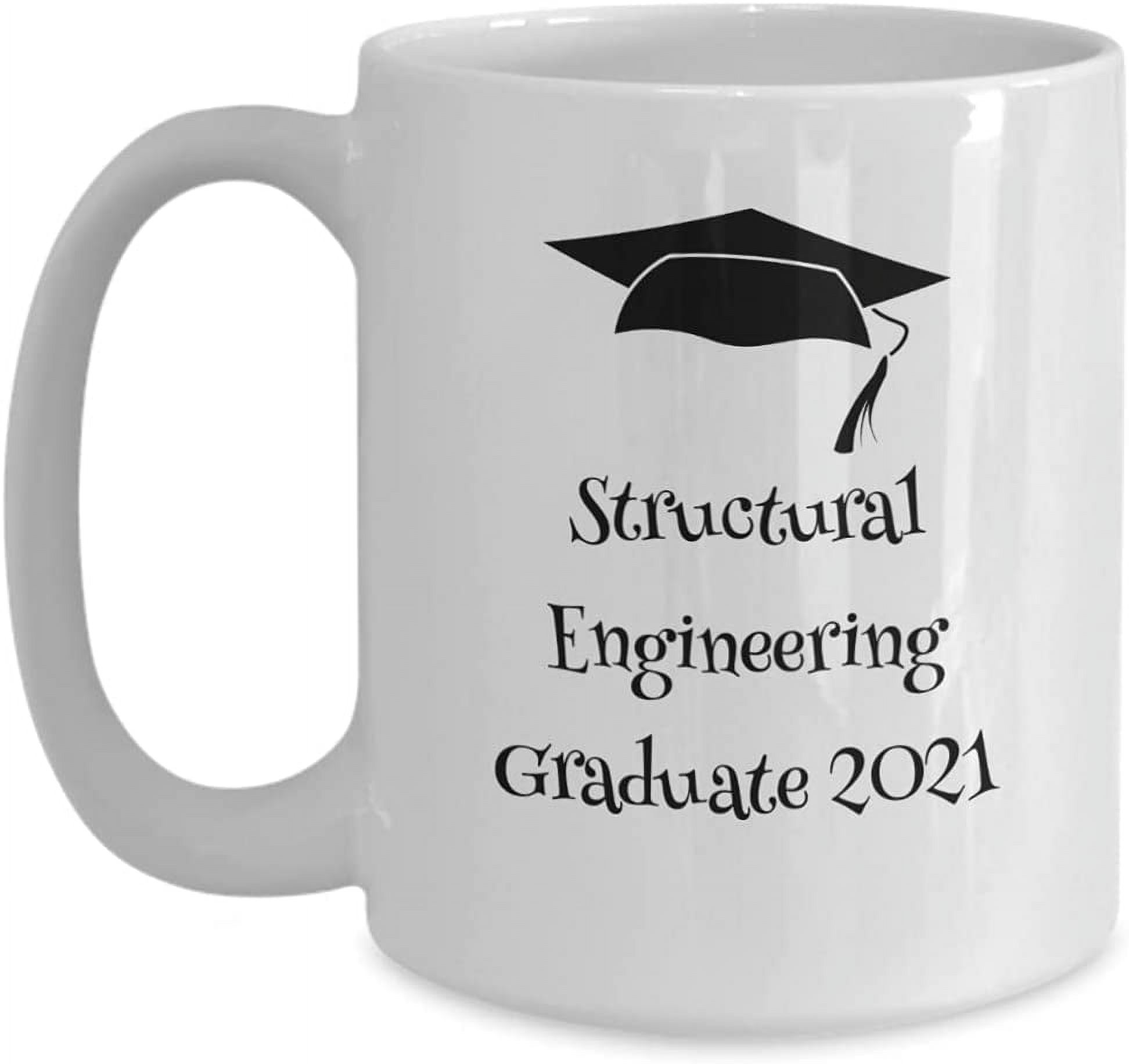 Structural Engineer Graduation Mug, Structural Engineer Graduate