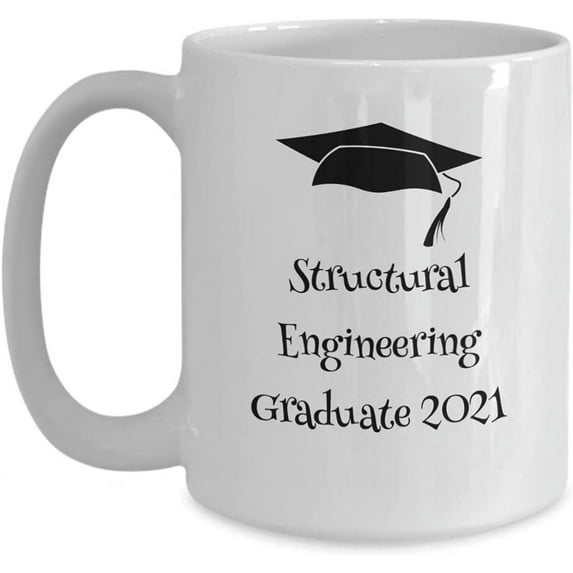 Structural Engineer Graduation Mug, Structural Engineer Graduate, Engineering Graduate 2021,