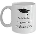 thumbnail image 1 of Structural Engineer Graduation Mug, Structural Engineer Graduate, Engineering Graduate 2021,, 1 of 2