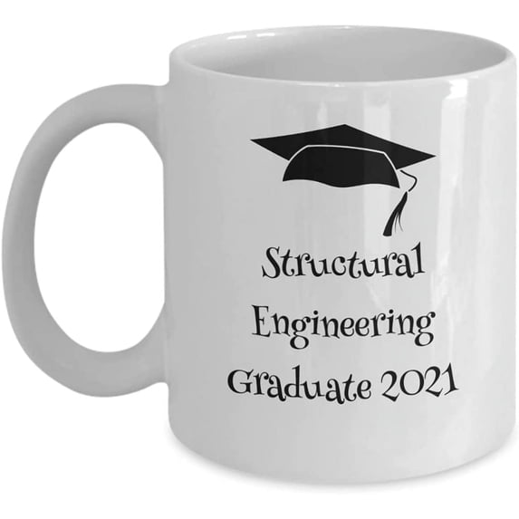 Structural Engineer Graduation Mug, Structural Engineer Graduate, Engineering Graduate 2021,