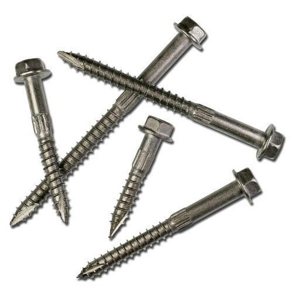 Structural Screws SDS25300 1/4Inch by 3Inch with 2Inch threaded