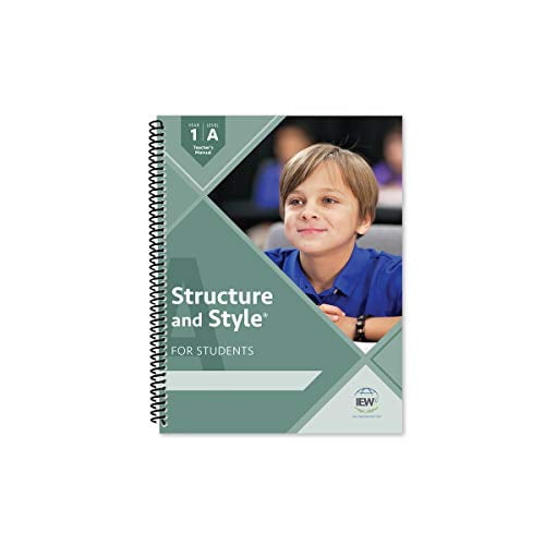 Pre-Owned Structure and Style for Students: Year 1 Level A [Teacher's Manual only] Paperback
