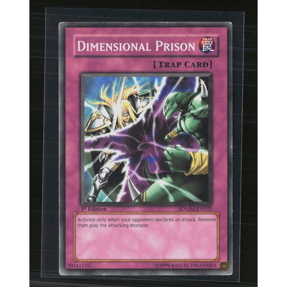 Structure Deck: Marik Dimensional Prison Trap Card 1st Edition
