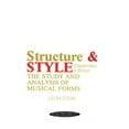 thumbnail image 1 of Pre-Owned Structure & Style: The Study and Analysis of Musical Forms (Paperback) 0874871646 9780874871647, 1 of 1