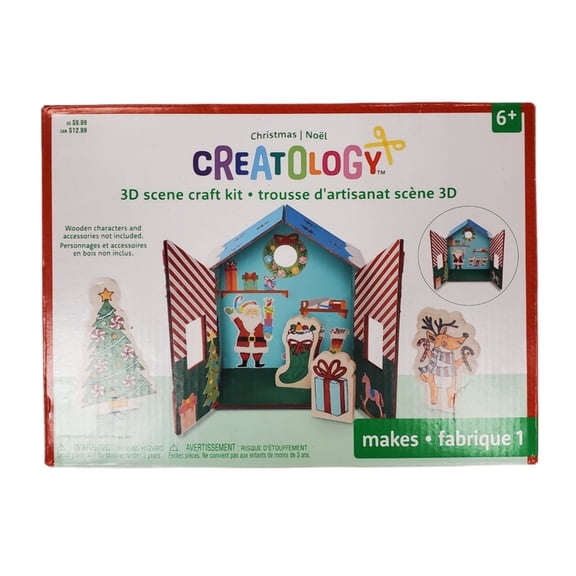 Creatology 3D Christmas Craft Kit
