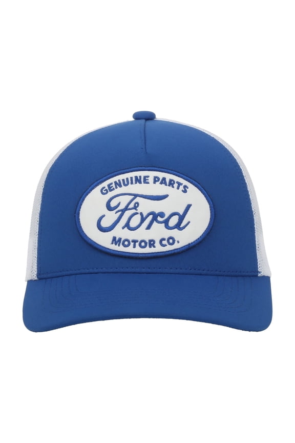 Structured 5-Panel Ford Oval Logo Patch Cap