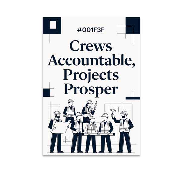 Structured Accountability Wall Art - Team Dynamics - 13x19 Poster Print