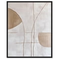 thumbnail image 1 of Structured Arcs I Canvas Print Minimalist Decor by Art Remedy, Black Frame, 16 x 20, 1 of 6