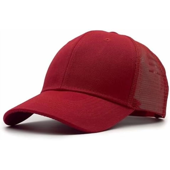 Structured Baseball Cap with Adjustable Closure - Performance Hat for Outdoor Activities