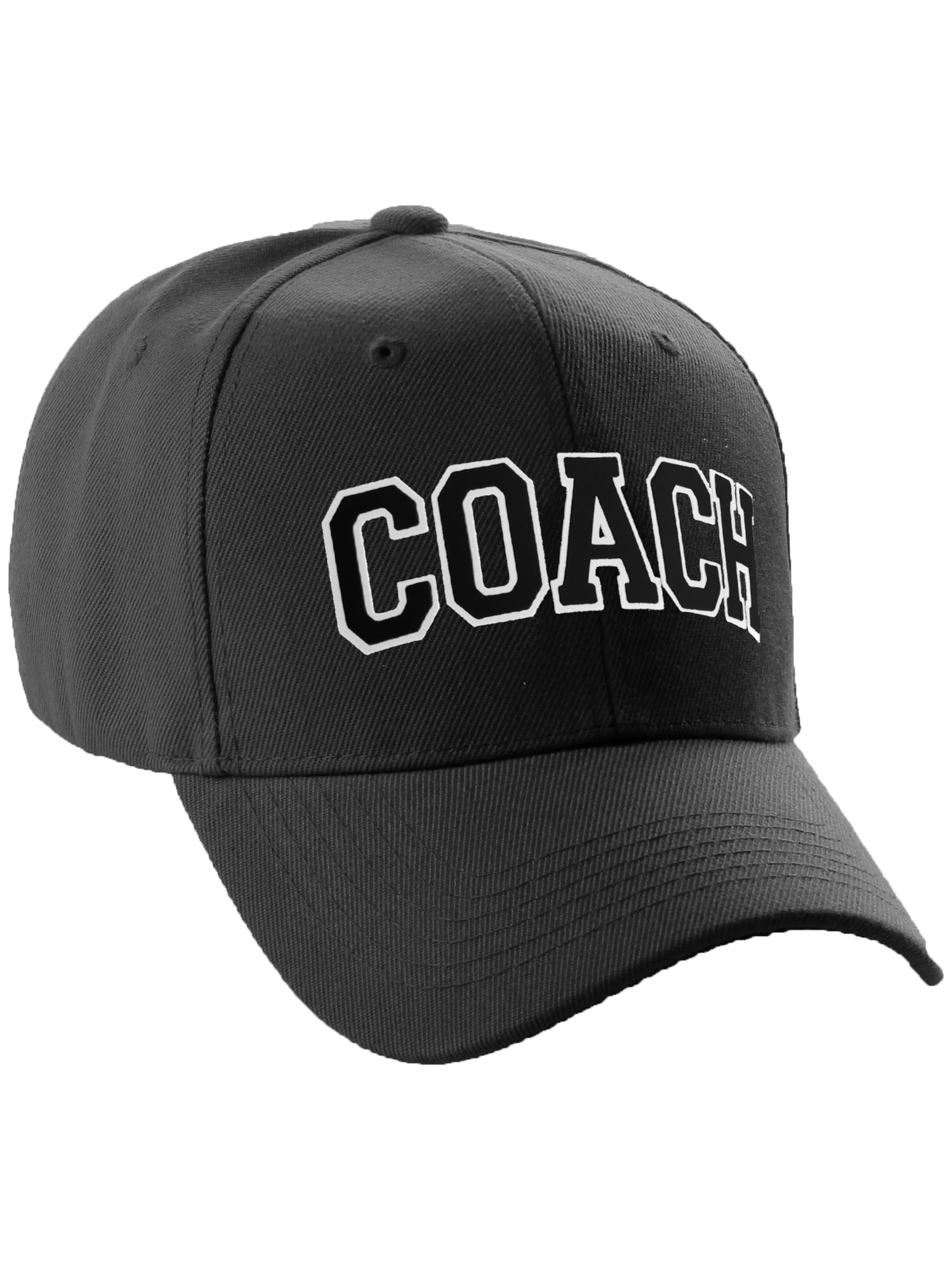 Coach Classic Black Cap Coach Trucker Baseball Hat - Unisex - Sports Coach Baseball  main image 4