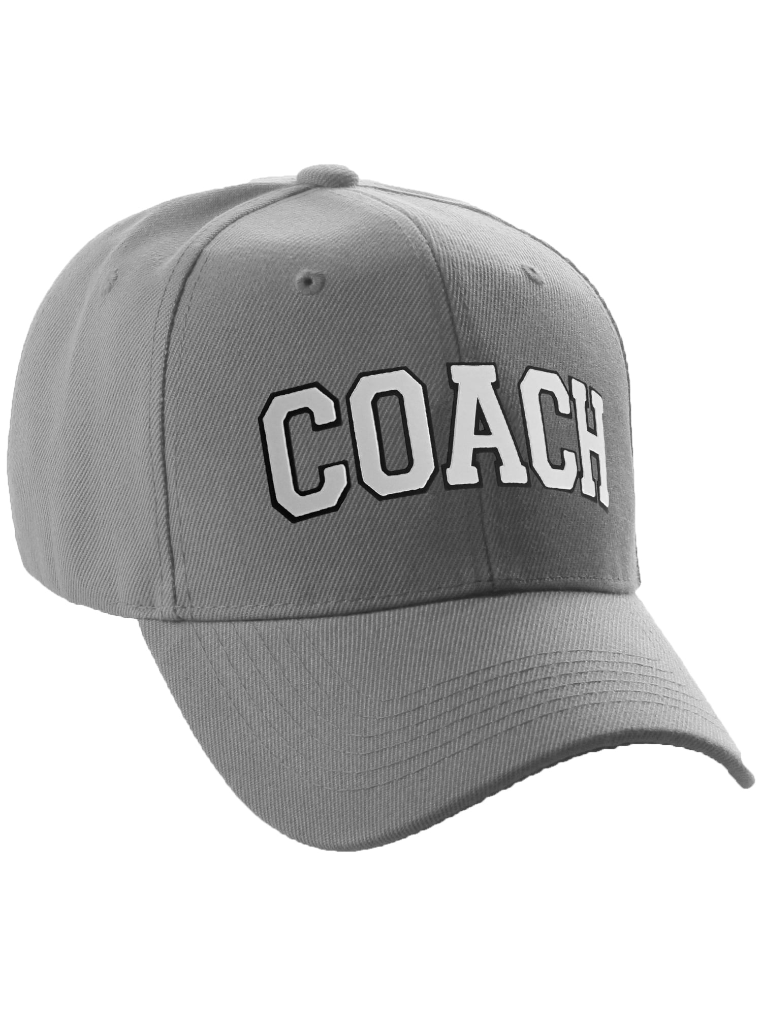 Grey coach cap Coach Embroidered Logo Baseball Hat in Grey •... | Depop main image 2