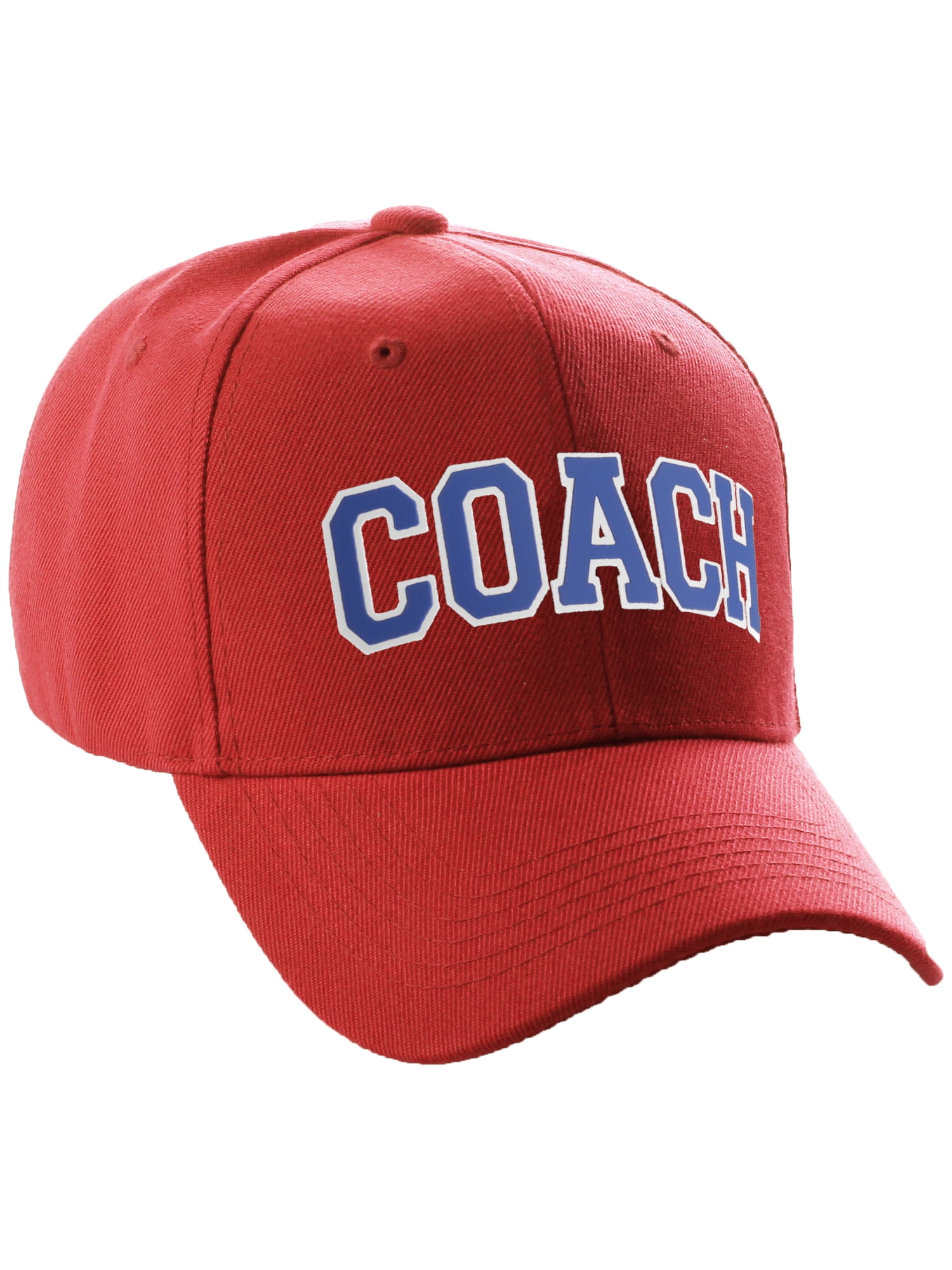Structured Baseball Hat Classic Team Coach Arched Letters  display picture 3