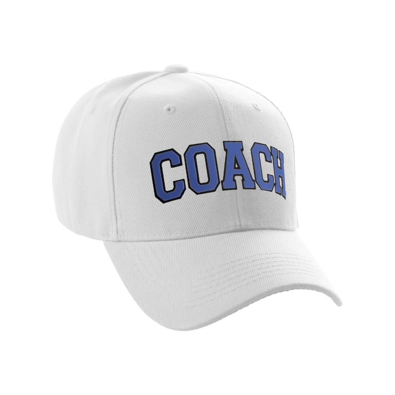 Structured Baseball Hat Classic Team Coach Arched Letters  display picture 3